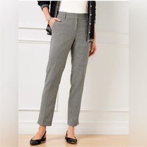 NWT Talbots Hampshire Houndstooth Straight Leg 
Pants Size 16 Ankle Classic